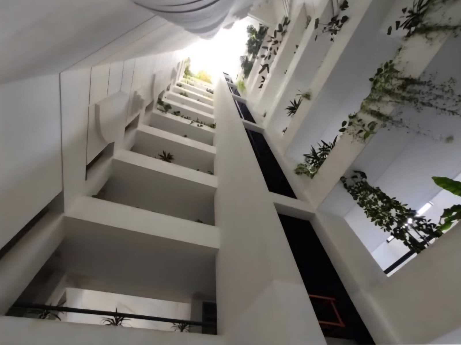 Edificio desde abajo